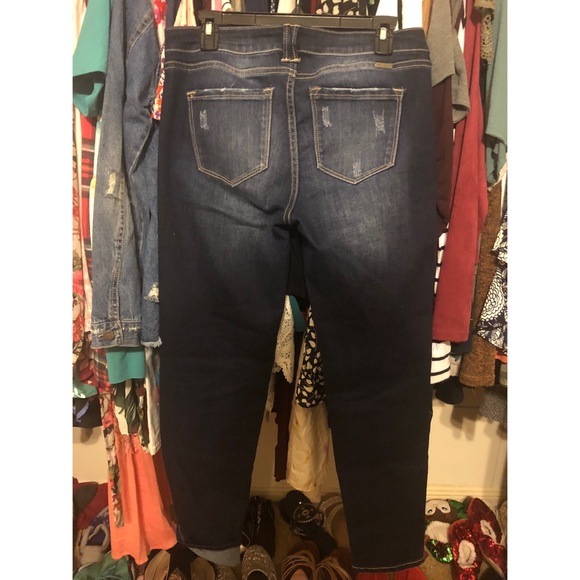 SOLD KanCan Destroyed Jeans - Picture 2 of 2